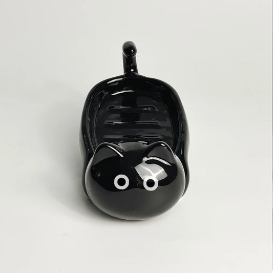Siamese Cat Ceramic Soap Dish