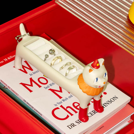 Cat Clown Jewelry Holder