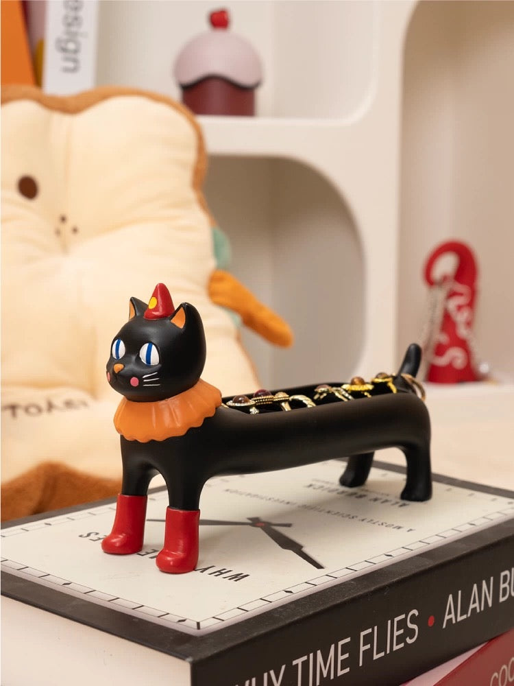Cat Clown Jewelry Holder