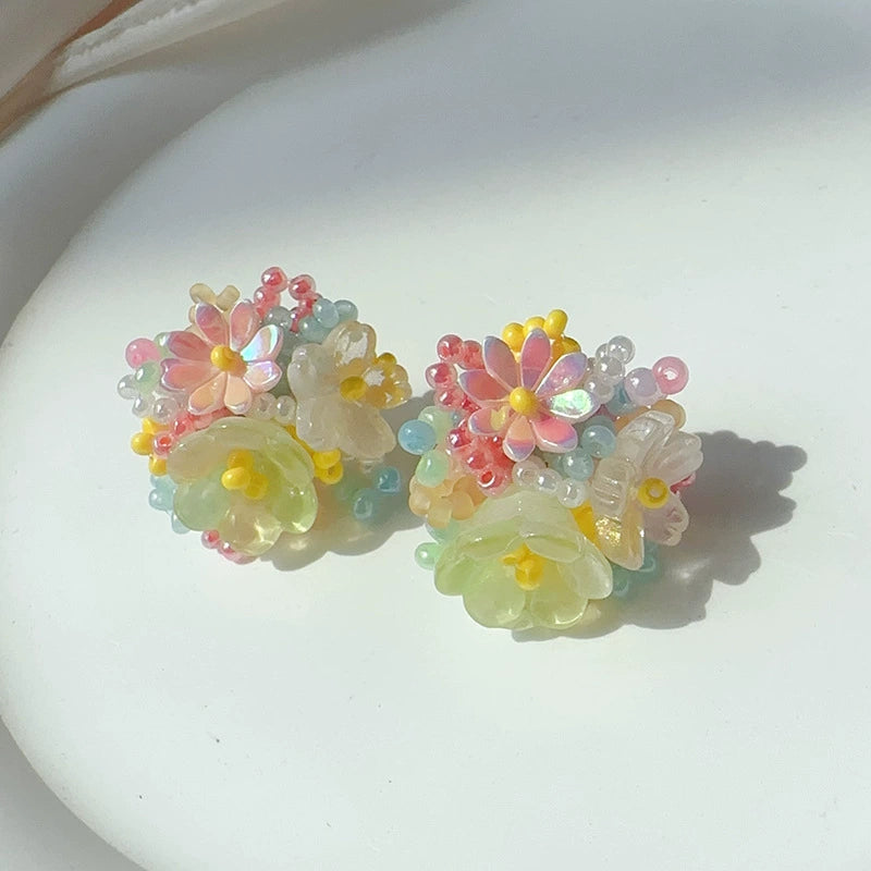Blooming Beads Earrings Series – Bloom with nature’s charm