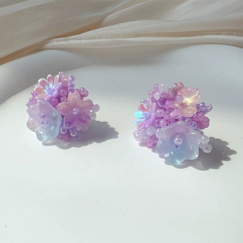 Blooming Beads Earrings Series – Bloom with nature’s charm