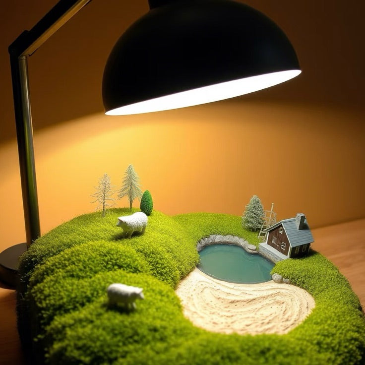 Lumi Artificial Yarn Moss Clump – For Miniature Scenes & DIY Decoration