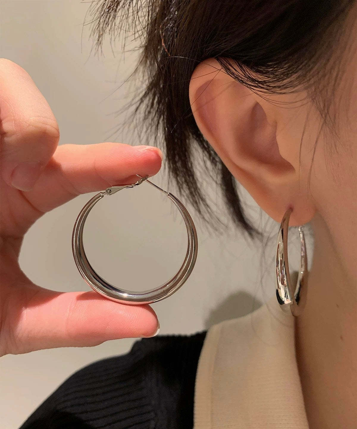 Less is More Earrings – Timeless elegance in simplicity.