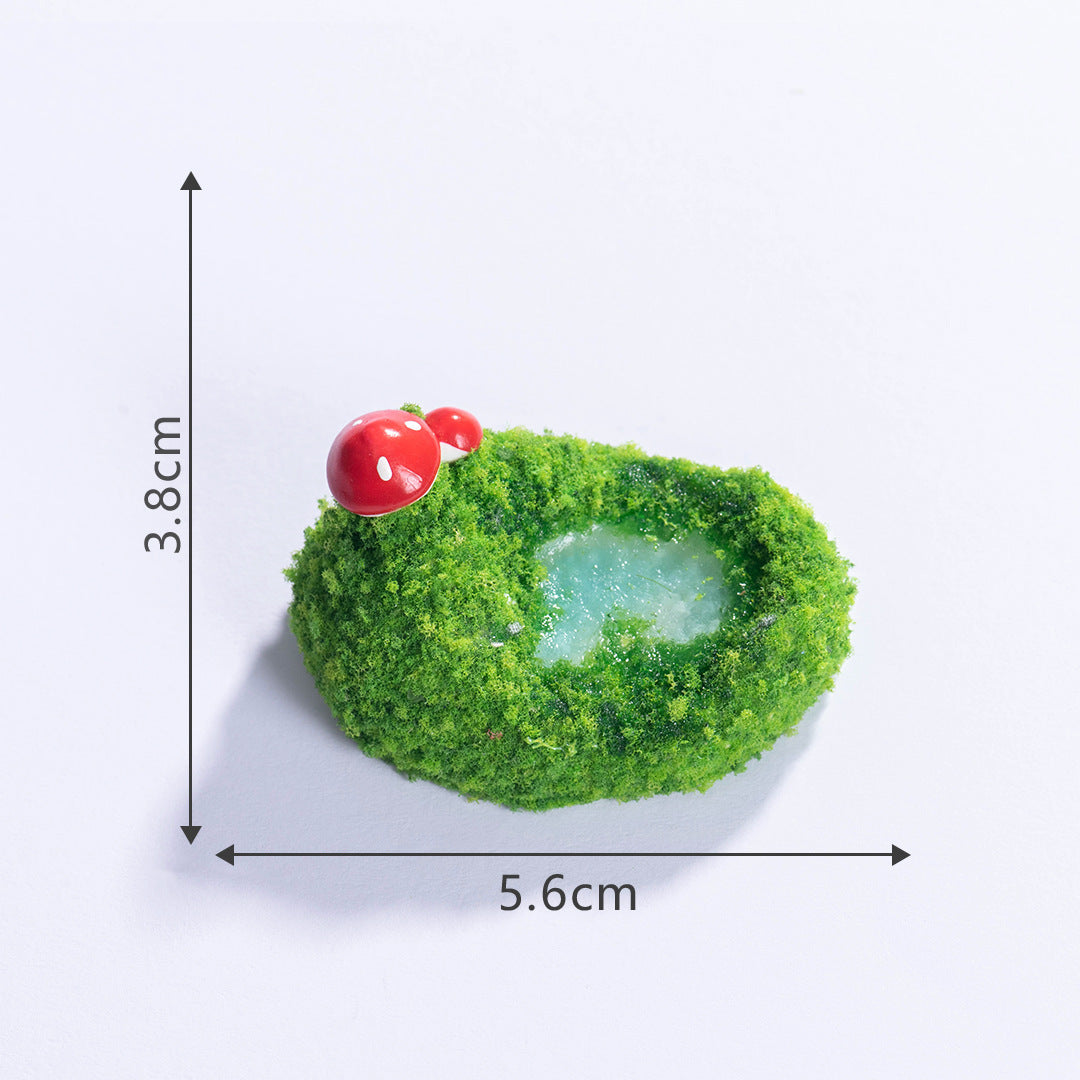 Lumi Mini Resin Pond Series – Creative Miniature Pool & Tower Ornaments for DIY