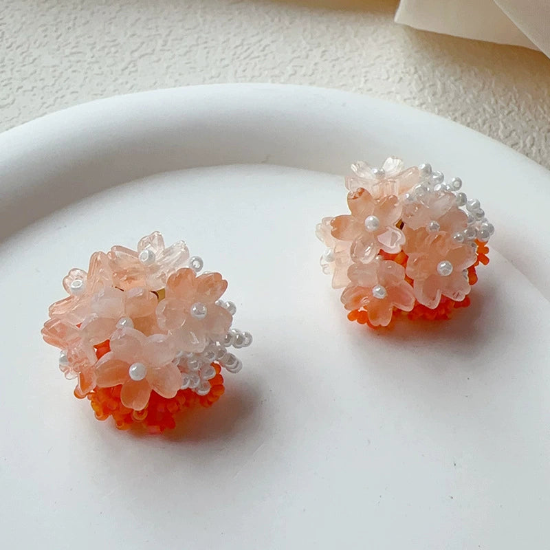 Blooming Beads Earrings Series – Bloom with nature’s charm