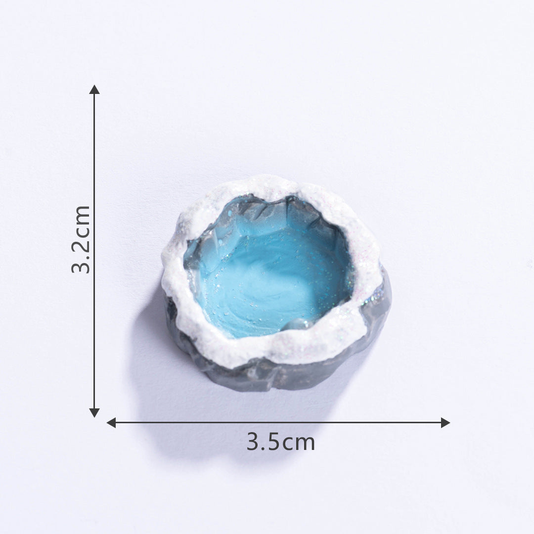 Lumi Mini Resin Pond Series – Creative Miniature Pool & Tower Ornaments for DIY