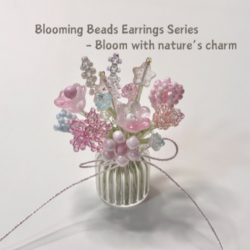 Blooming Beads Earrings Series – Bloom with nature’s charm
