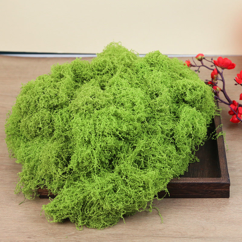 Lumi Artificial Yarn Moss Clump – For Miniature Scenes & DIY Decoration
